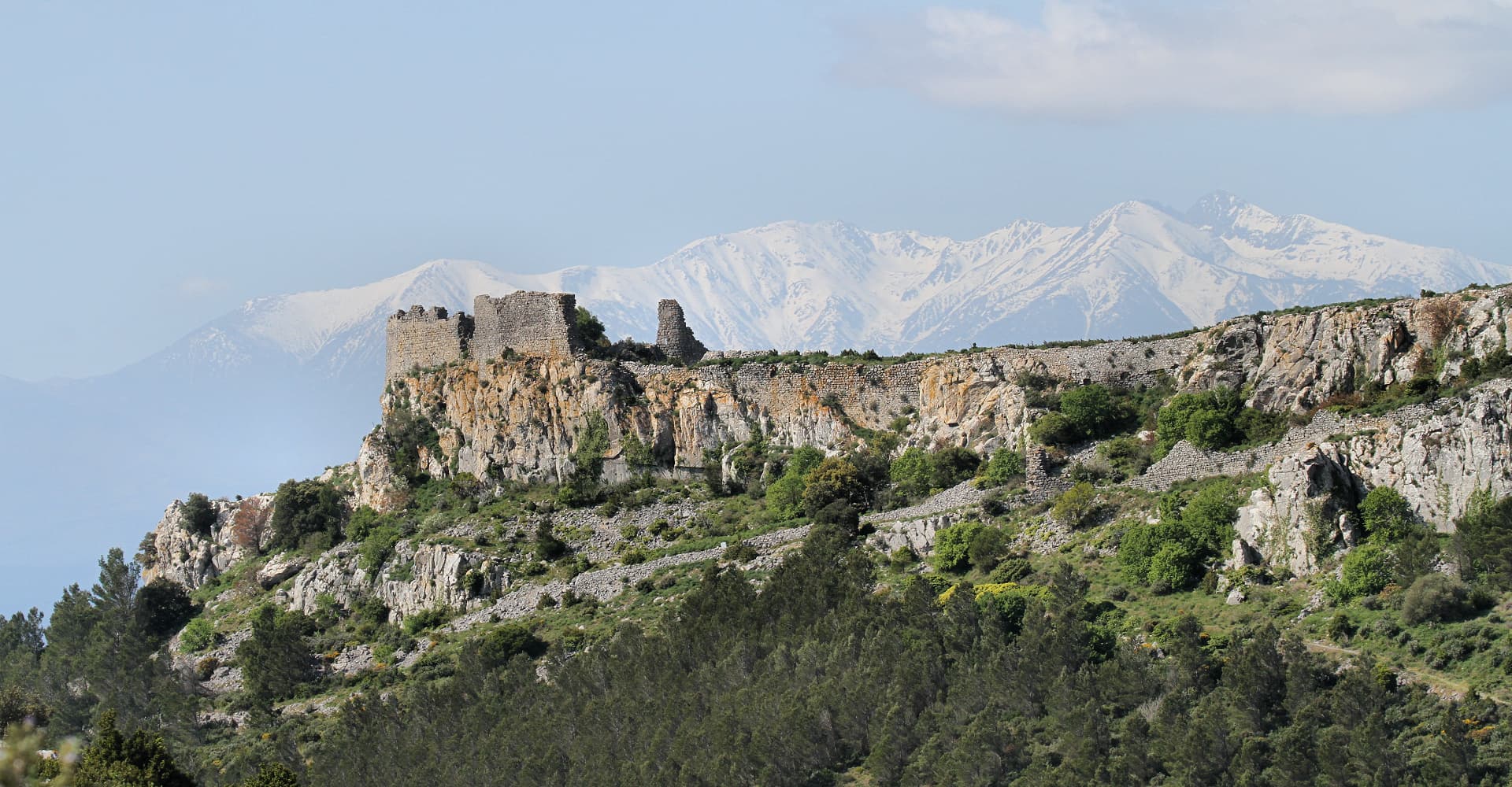 Château de d'Opoul par Sophie Meriotte, 2017